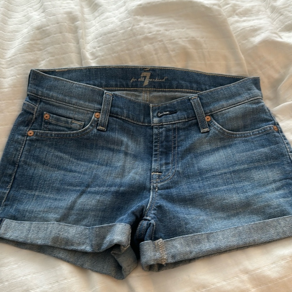 7 Jeans Denim shorts